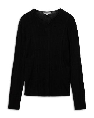 Vinny Broken Pattern Henley Shirt