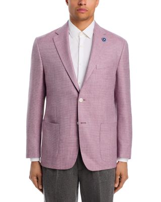 Textured Solid Sport Coat