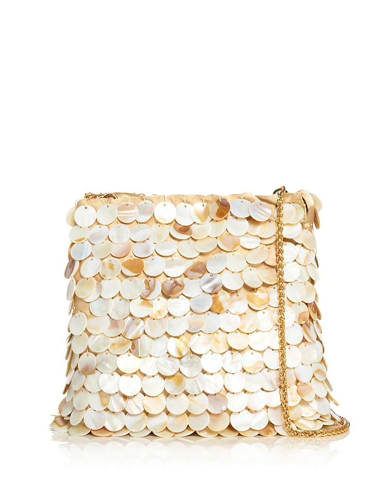 Aqua Sequin Clutch - Exclusive