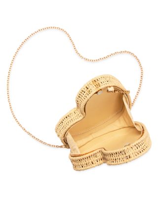 Wicker Heart Crossbody