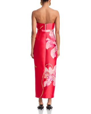 Ciara Printed Faille Dress