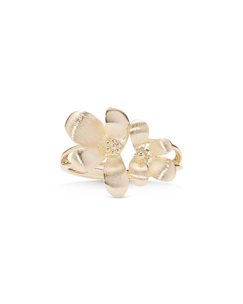 Ramy Brook Anya Flower Open Bangle Bracelet