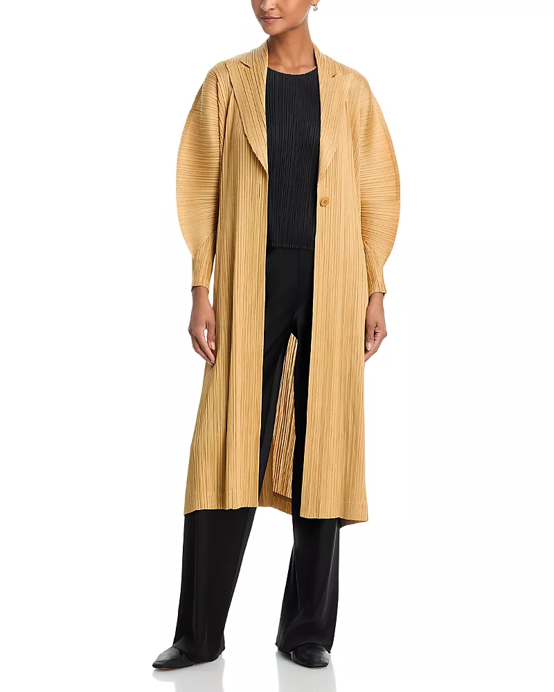 Pleats Please Issey Miyake December Coat