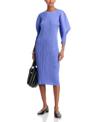 Skyline Draped Sleeve Midi Dress