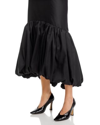 Voluminous Peplum Dress