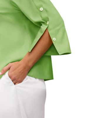 Lainey 3/4 Sleeve Popover Blouse