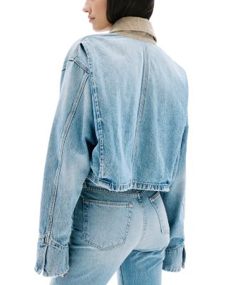 Conor Cropped Worker Jean Jacket