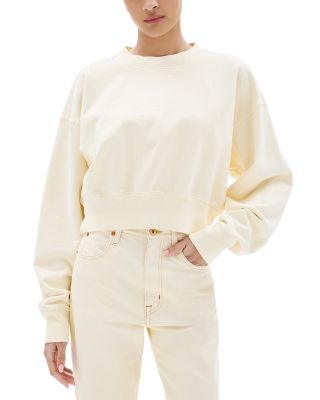 Crop Crewneck Sweatshirt