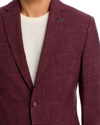 Slim Fit Solid Suit Jacket