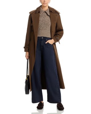 Cinch High Rise Wide Leg Jeans in Dark Humor - Exclusive