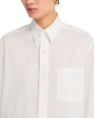 Long Sleeve Cropped Shirt