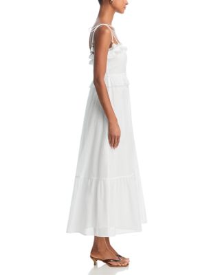 Ruffle Lace Midi Dress - Exclusive