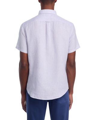 Linen Banker Stripe Shirt