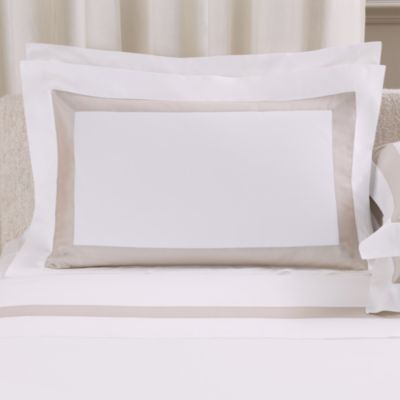 Sateen Breeze Border King Sham