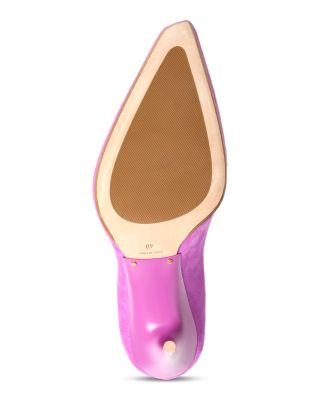Women's Duchesse Suede Pointed Pumps