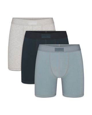 Skims Cotton 5 Boxer Briefs, 3 Pack