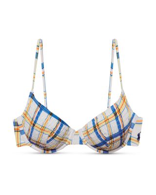 Underwire Balconette Bra Bikini Top