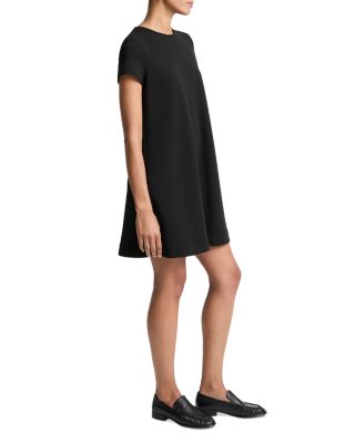 Bias Short Sleeve Dress