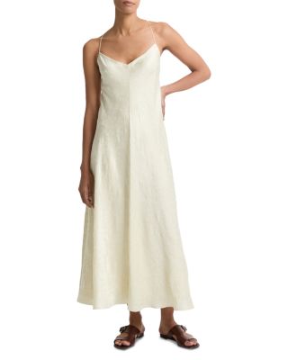 Floral Jacquard Cami Dress