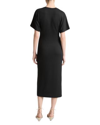 Ruched Midi Dress