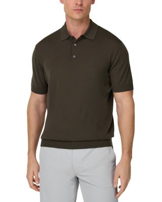 Knitted Polo Shirt in Superfine Merino Wool
