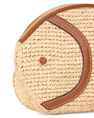 Pesce Raffia Clutch