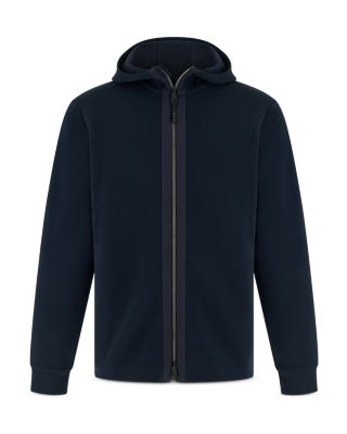 Scuba Pique Full Zip Hooded Sweatshirt