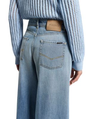 Low Rise Wide Leg Jeans in Ink