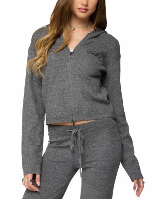 Ayah Knit Zip Up Hoodie