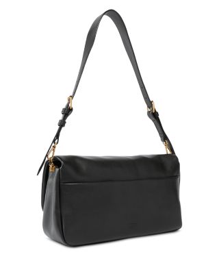 Click Soft Leather Shoulder Bag
