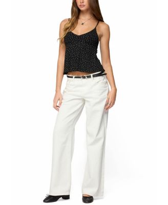 Kelli Floral Babydoll Tank Top