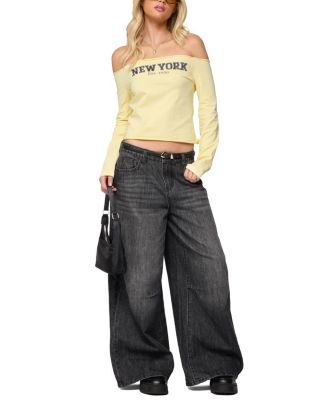 Skater Girl Washed Low Rise Grey Wash Jeans