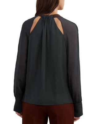 Jasmine Tie Neck Blouse