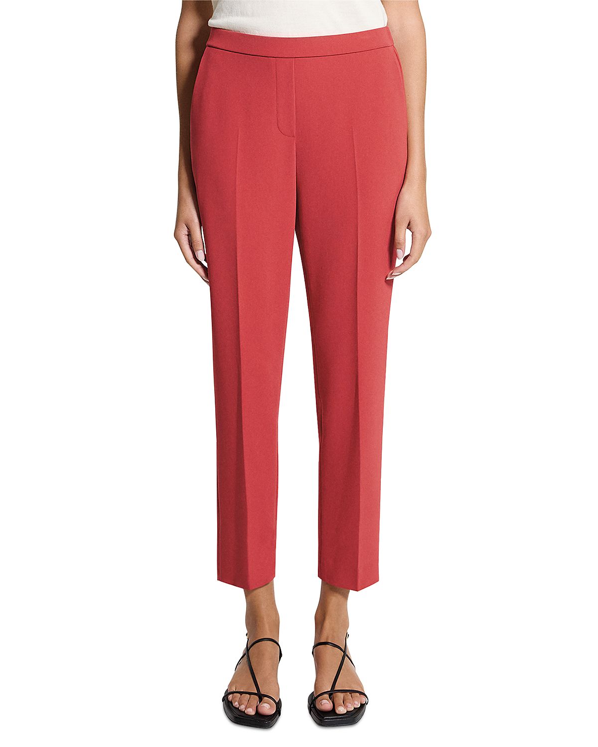 Theory Admiral Crepe Treeca Pull-On Pant