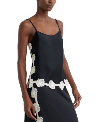 Doa Floral Lace Detail Top