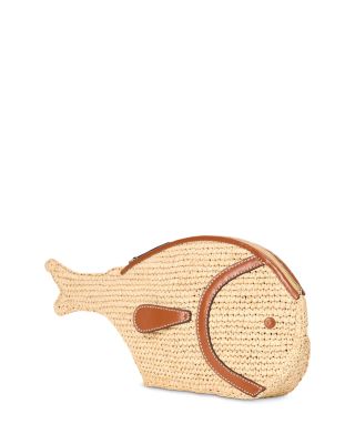 Pesce Raffia Clutch