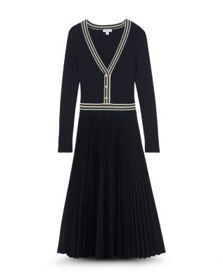 Gaia Knit Woven Mix Dress