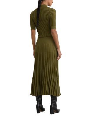 Harriet Short Sleeve Button Knitted Dress