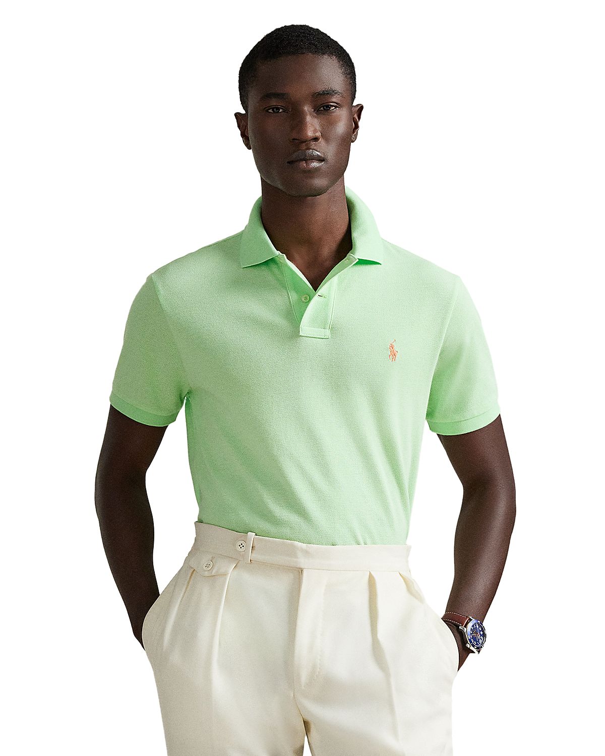 Polo Ralph Lauren Classic Fit Mesh Polo Shirt