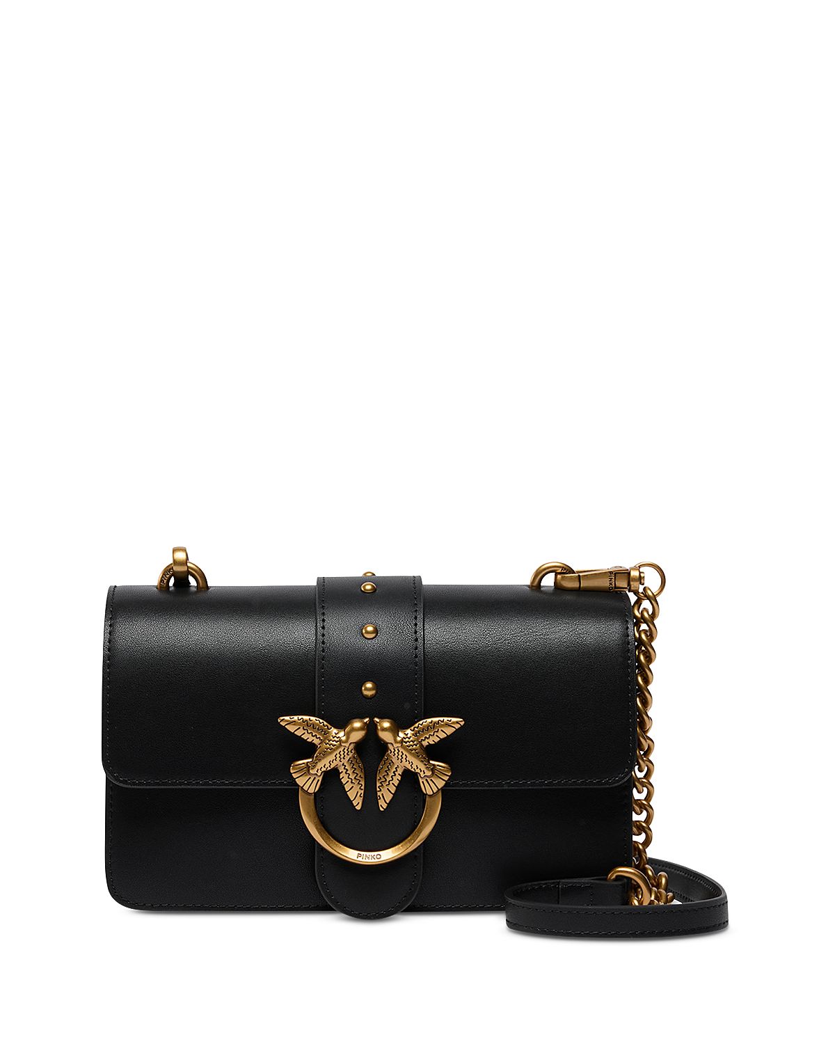 Pinko Love One Mini Leather Crossbody