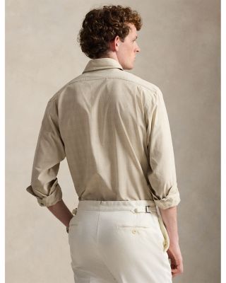 Classic Fit Glen Plaid Poplin Shirt