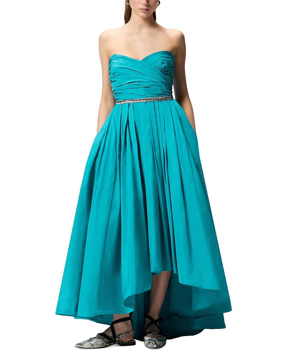 Pinko Dattero Taffeta Dress