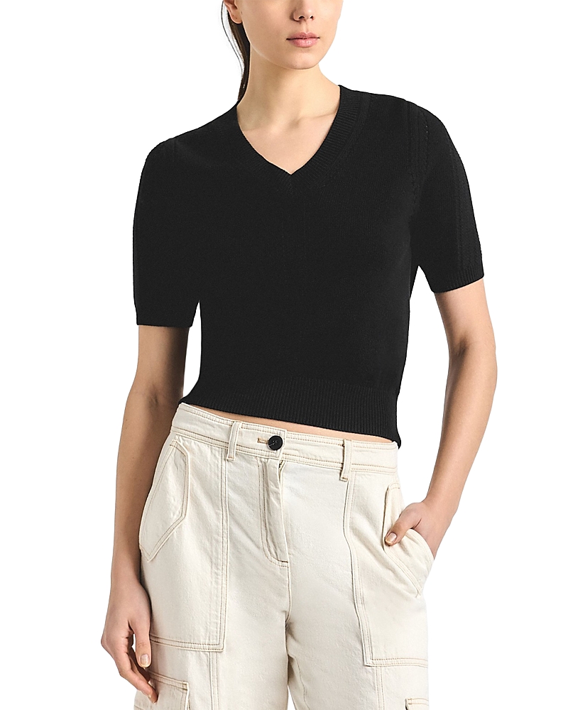 Derek Lam 10 Crosby Serenea Pointelle Sweater
