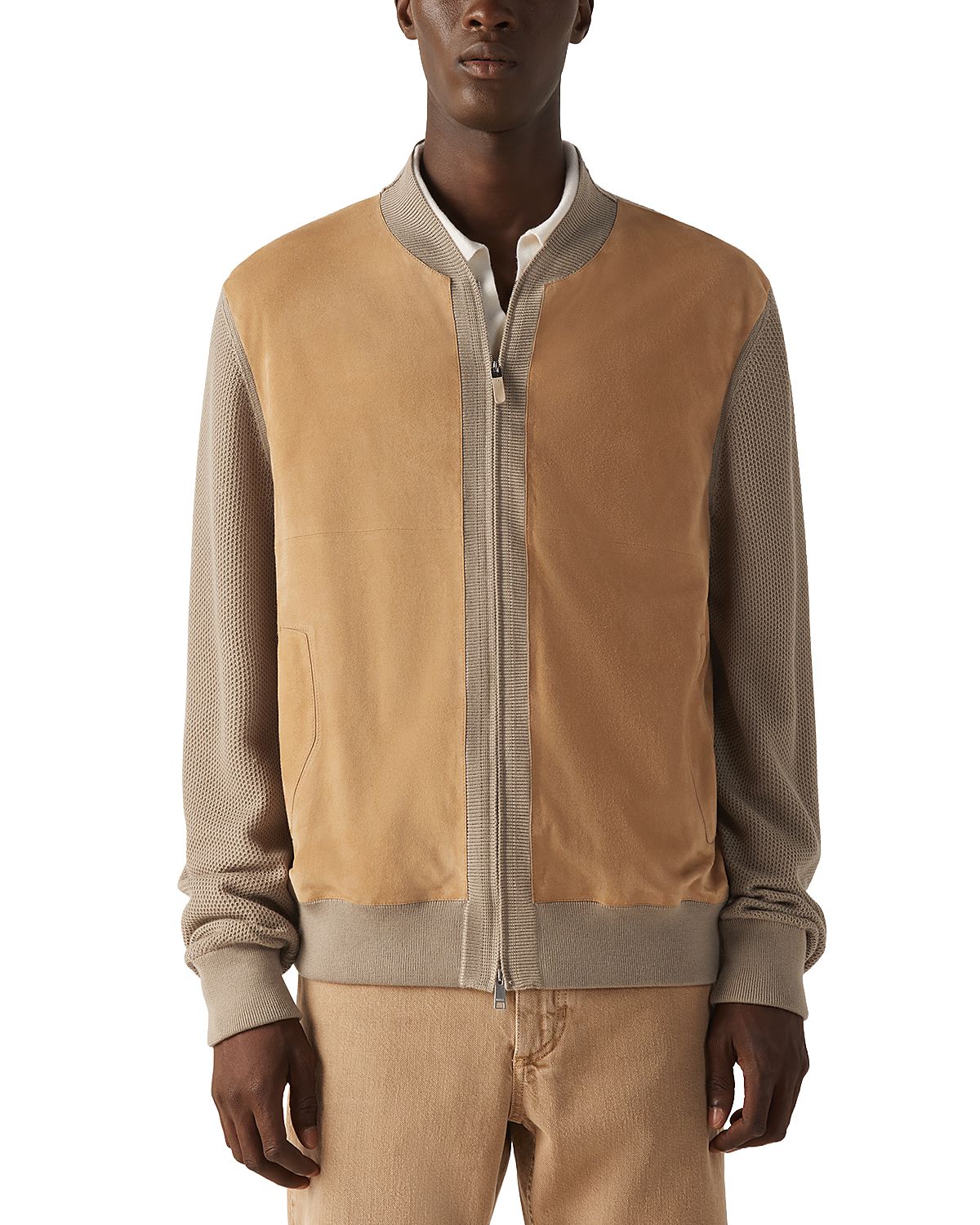 Zegna Cashmere Bomber Jacket