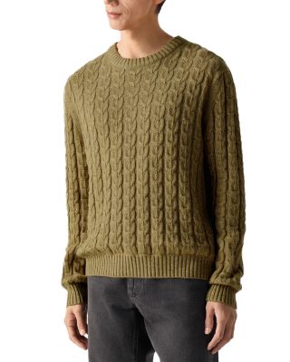Linen Cashmere & Silk Crewneck Sweater