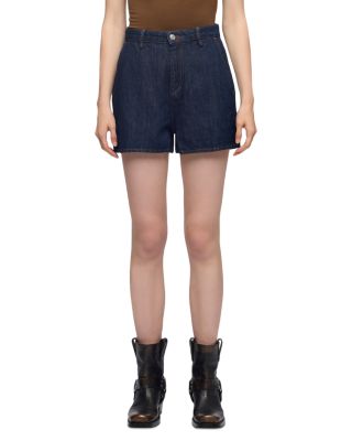 Denim Trouser Shorts