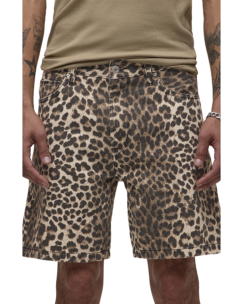 Hudson Clint Printed 5 Pocket Shorts