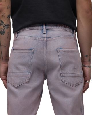 Walker Track Jeans in Coated Rose