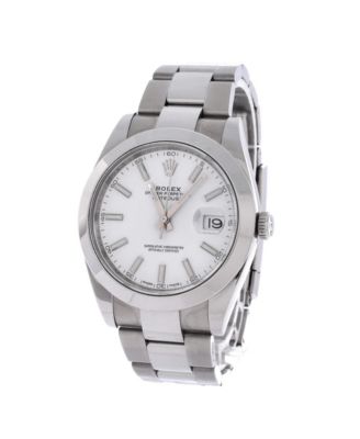  Oyster Perpetual Datejust Automatic Watch in Stainless Steel 41mm