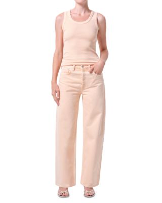 Arc Mid Rise Wide Leg Jeans in Sun Filter